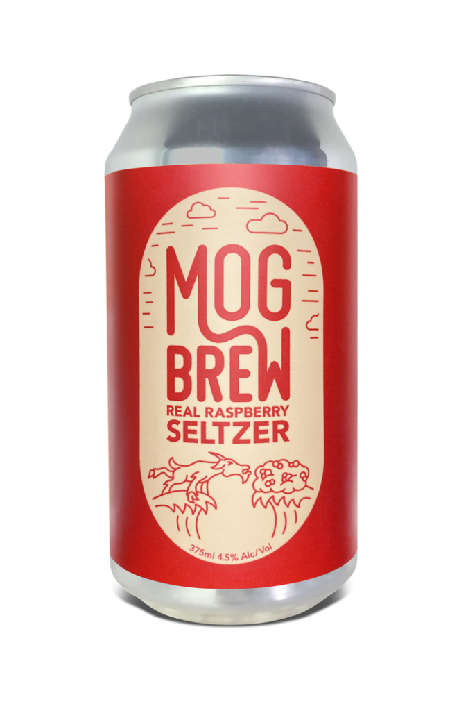 Mog Brew Rasperry Seltzer
